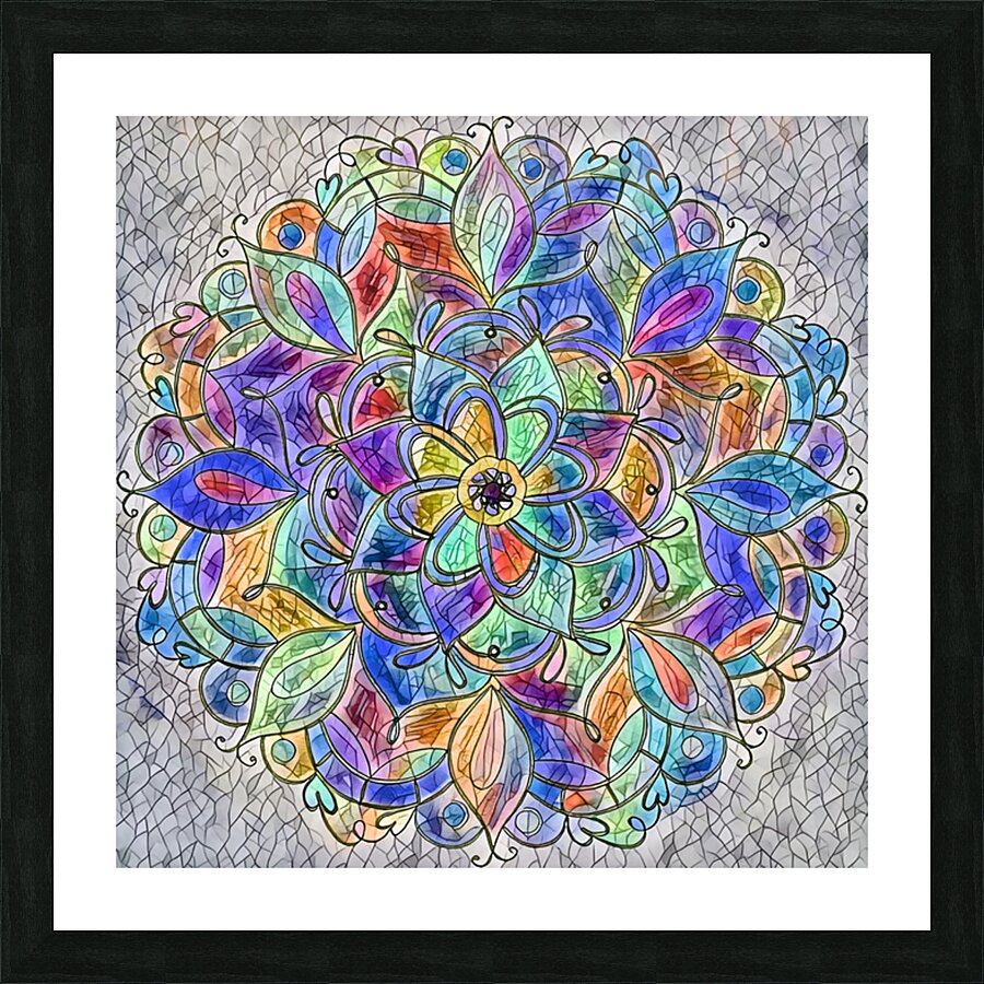 ArtXcl 1065 mandala flowers by Mandala ArtXcl