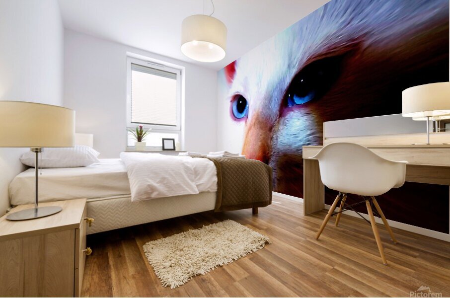 AMINOU CAT  Mural print
