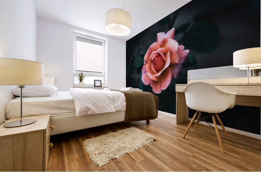 Rose - After Dusk Elegance Mural print