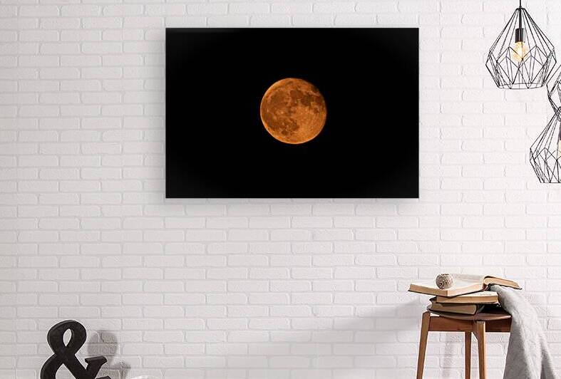 Orange Moon Rising by Chad Meyer