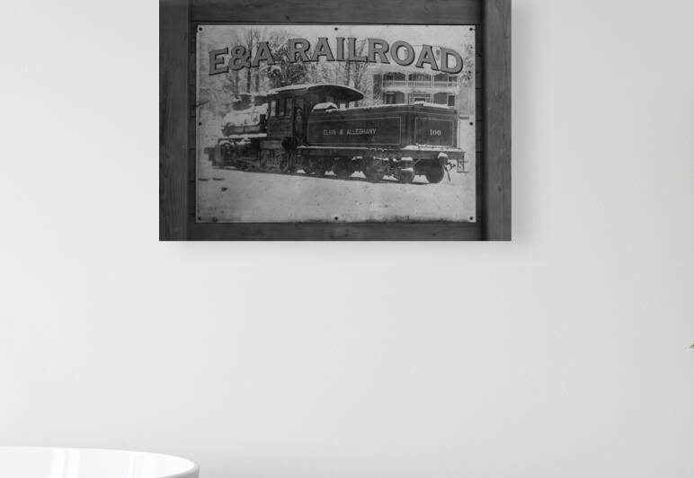 Elkin Railroad Sign by Chad Meyer