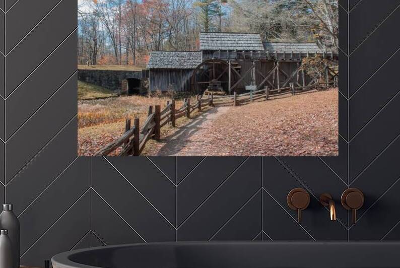 Autumn Afternoon at Mabry Mill by Chad Meyer