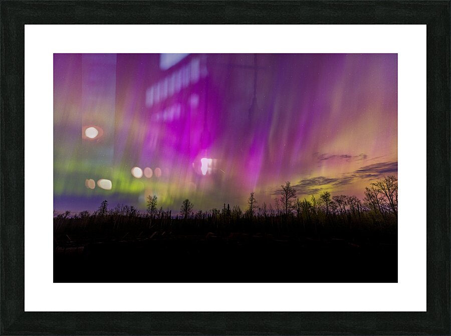 Homestead Aurora | May 2024 Picture Frame print