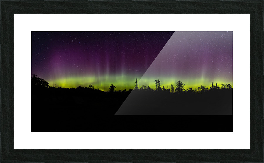 Homestead Aurora Picture Frame print