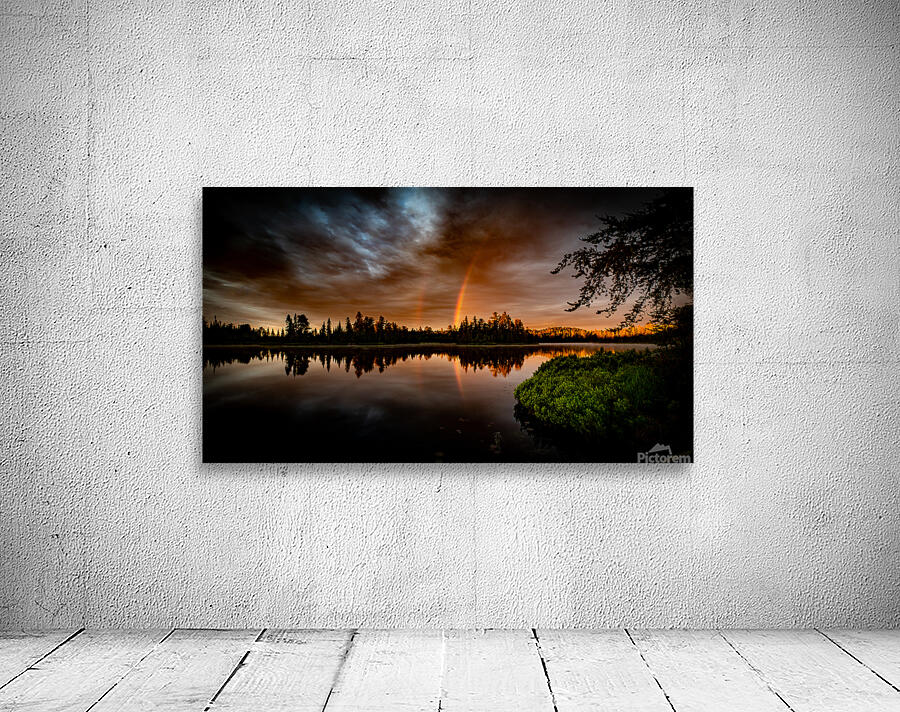 Sunrise Double Rainbow Wall Preview