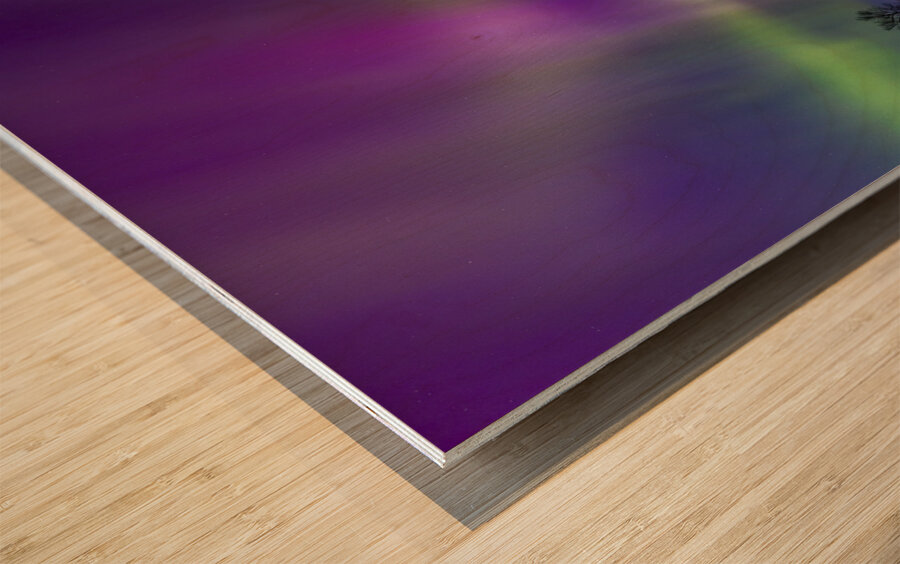 Homestead Aurora | May 2024 Wood print