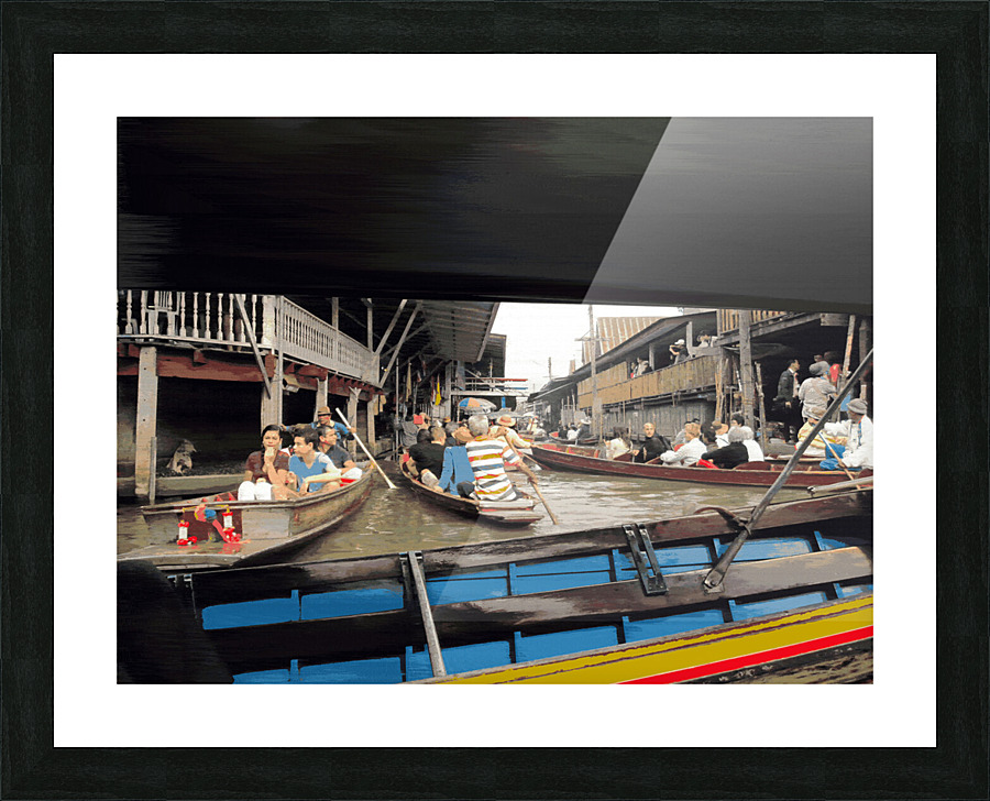 Floating Market Picture Frame Printing