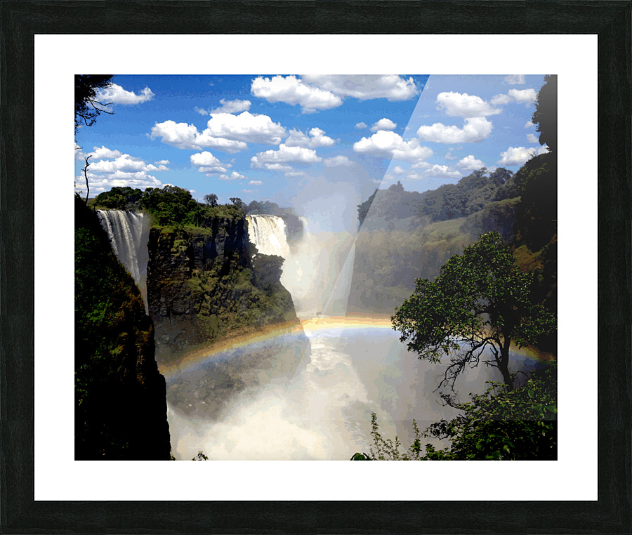 Victoria Falls Picture Frame Printing