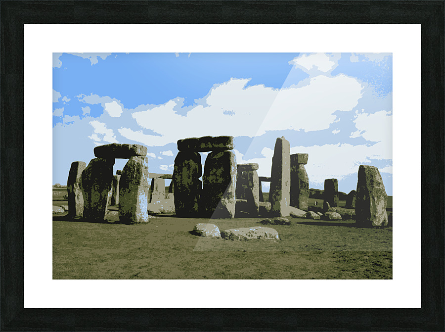 Stonehenge Picture Frame Printing