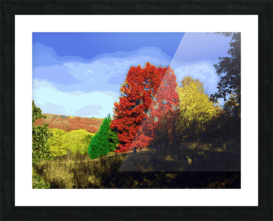 Waterloo Fall Picture Frame Printing