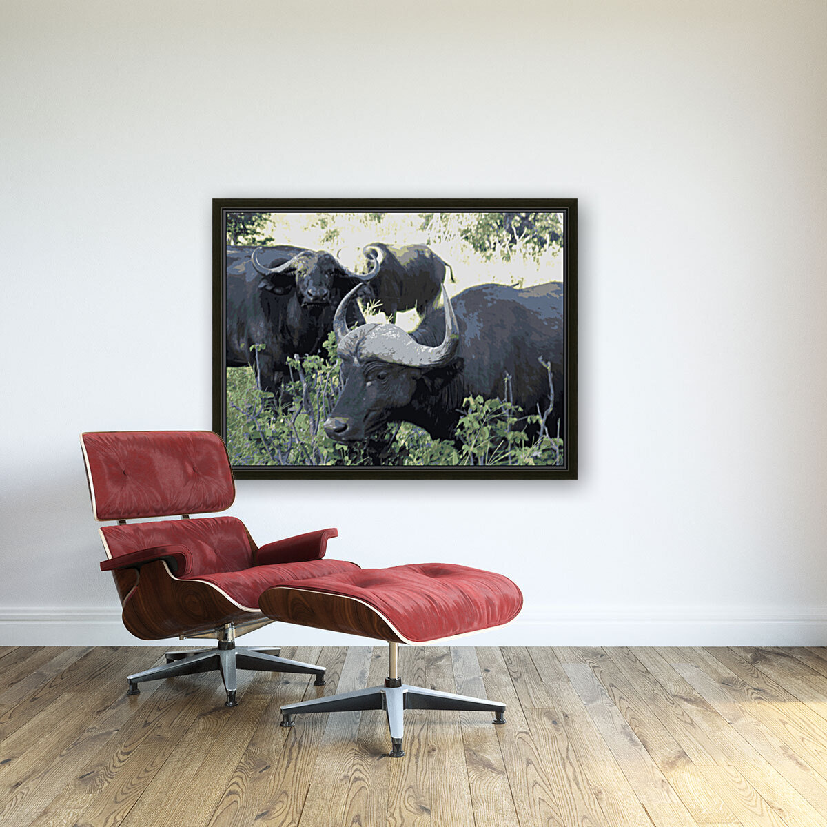 Cape Buffalo Reproduction