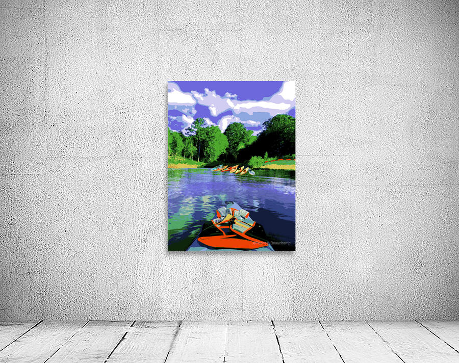 Kayak Day Wall Preview