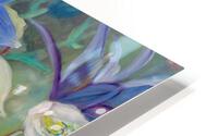 fiori blu HD Metal print
