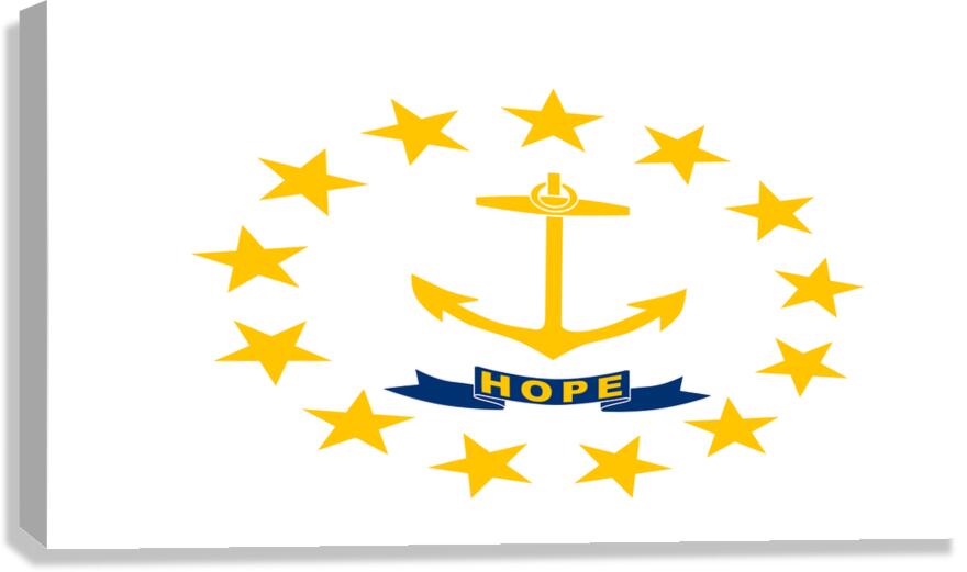Rhode Island 12 ratio Canvas Print