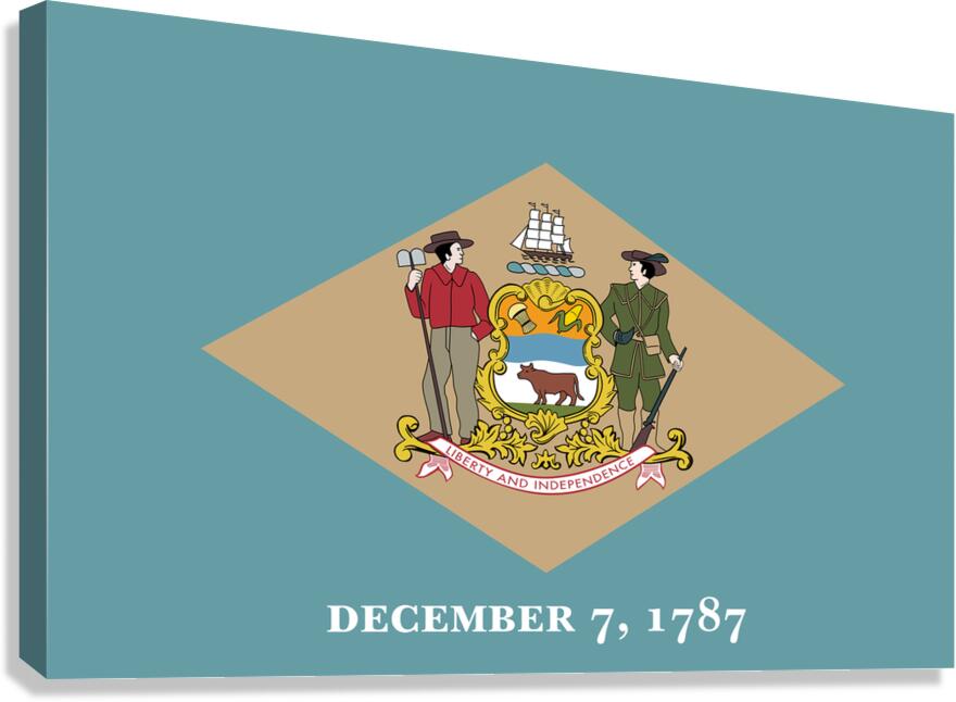 Delaware 58 ratio Canvas Print