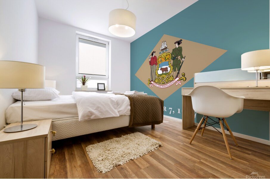 Delaware 58 ratio Mural print