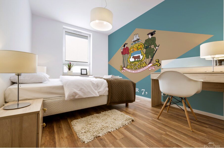 Delaware 12 ratio Mural print