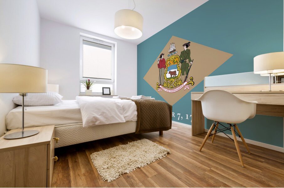 Delaware 23 ratio Mural print