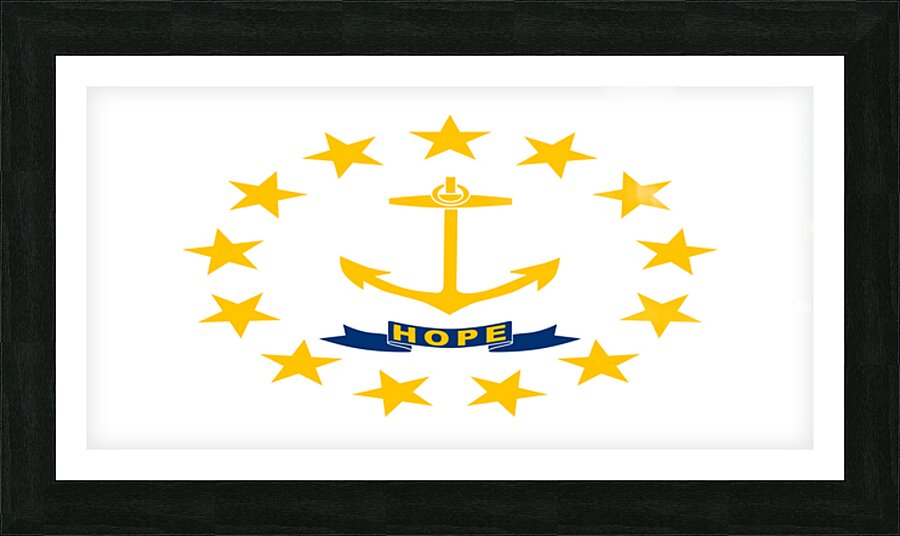 Rhode Island 12 ratio Picture Frame print