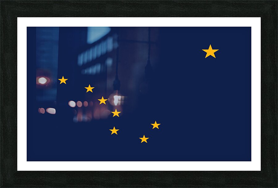 Alaska 35 Ratio Picture Frame print