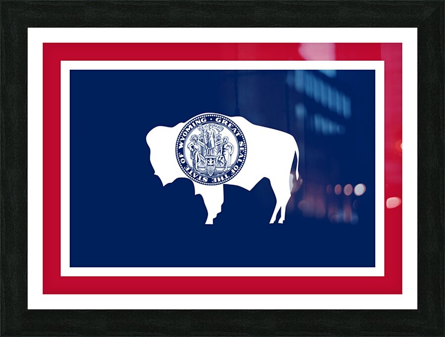 Wyoming 710 ratio Picture Frame print