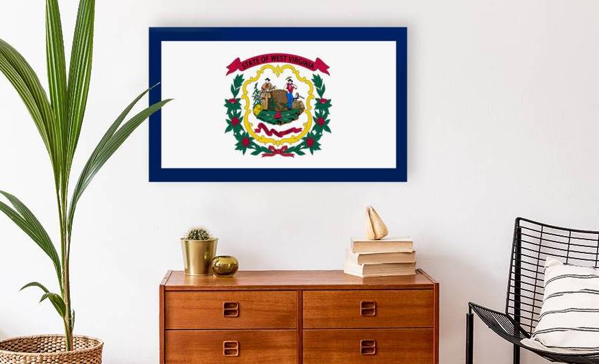 West Virginia 35 ratio by Abstracta digitalia artista
