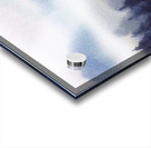 Cloudy Mountain Himalaya Landscape  Watercolor Painting Acrylic print