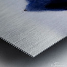 Mysterious Mountain Himalaya  Watercolor Landscape   Metal print