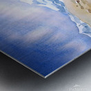 Majestic Mount Himalaya  Watercolor Painting  Metal print