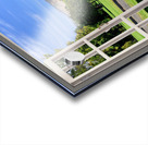 Relaxing Nature Walk - Lawn and Distant Hills Acrylic print