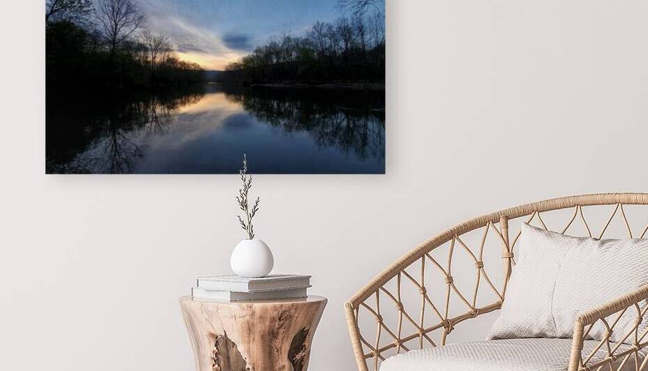 Juniata River Saxton Pennsylvainia by Touch Of Frank Photography