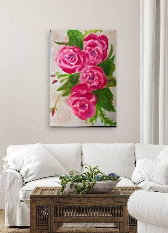 paper roses by Lisa l nicholson
