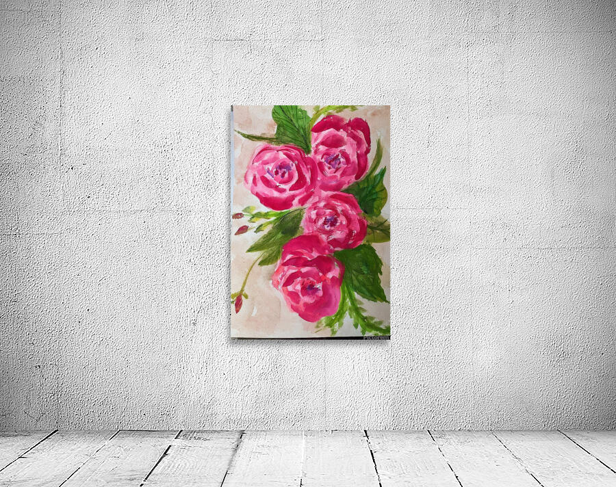 paper roses Wall Preview