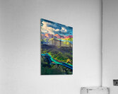 BlueGreen River Acrylic Print