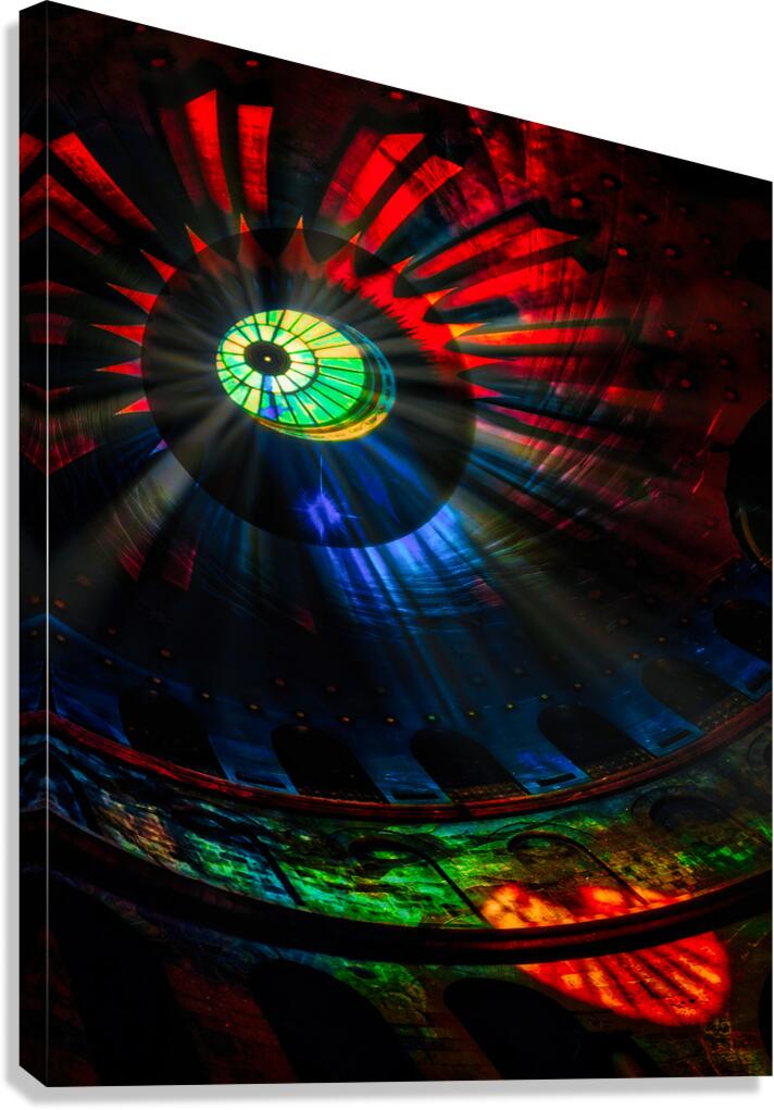God s Eye Cathedral Canvas Print