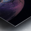 Seussian Tree Against Overhanging Sky Metal print