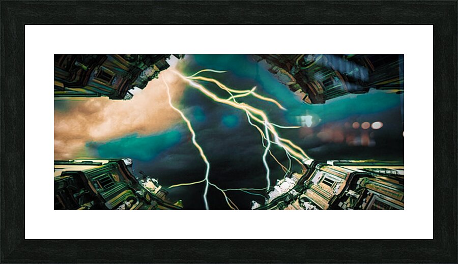 Electric Skye Picture Frame print