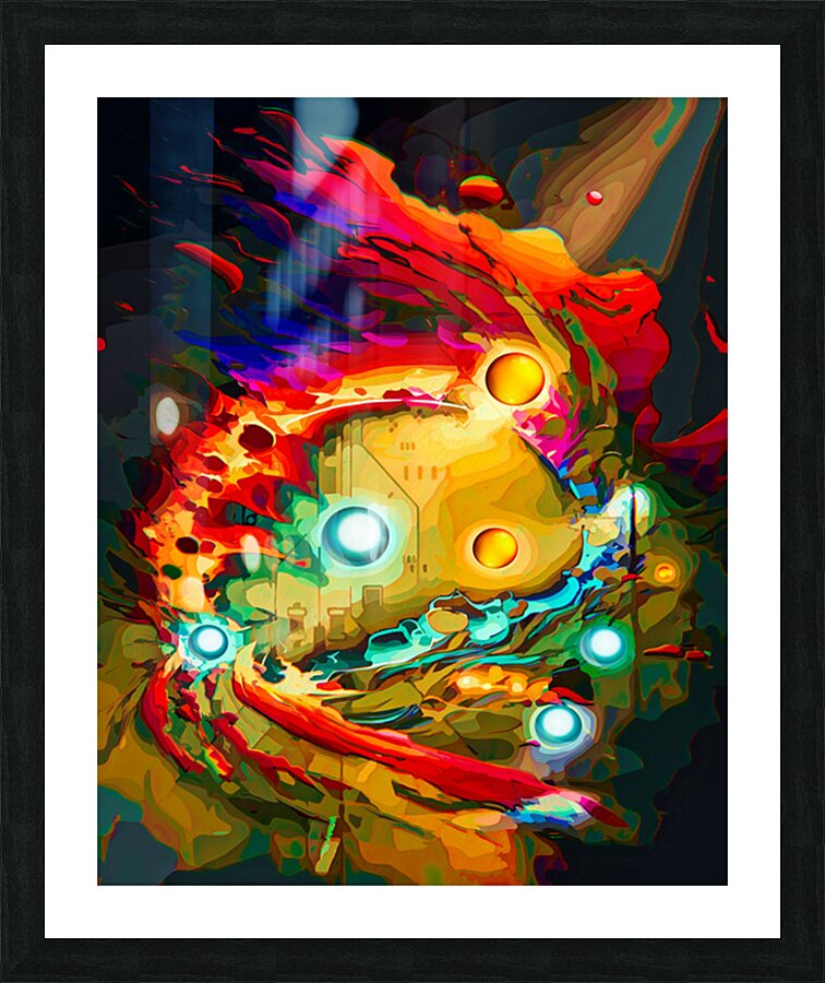 Heavy Metals Picture Frame print