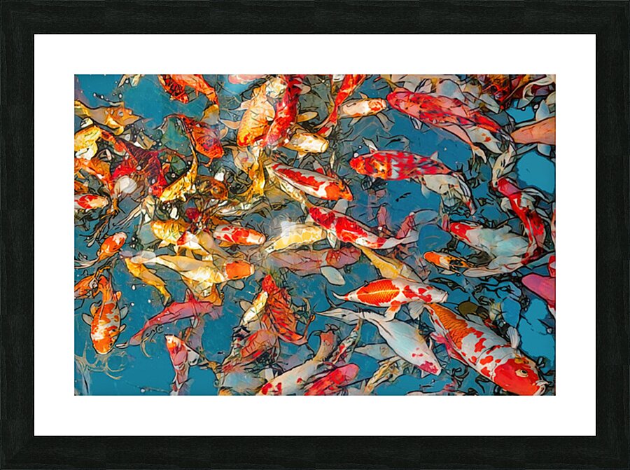 Koi School Out Forever Picture Frame print