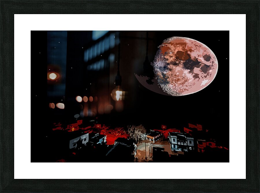 Red Tide Picture Frame print