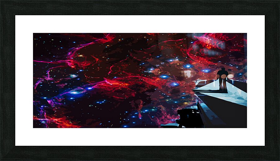 The Precipice Picture Frame print