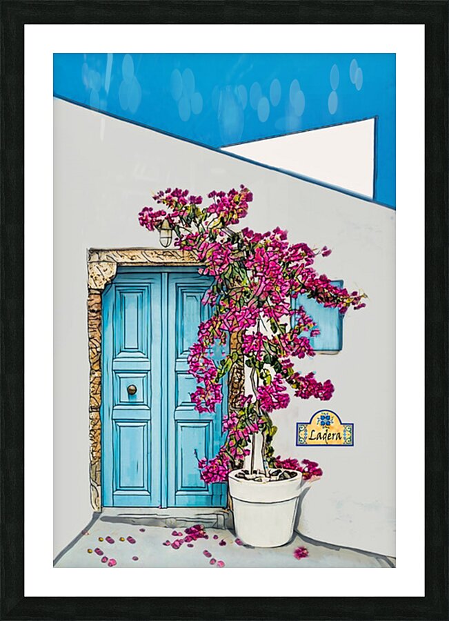 The Door Picture Frame print