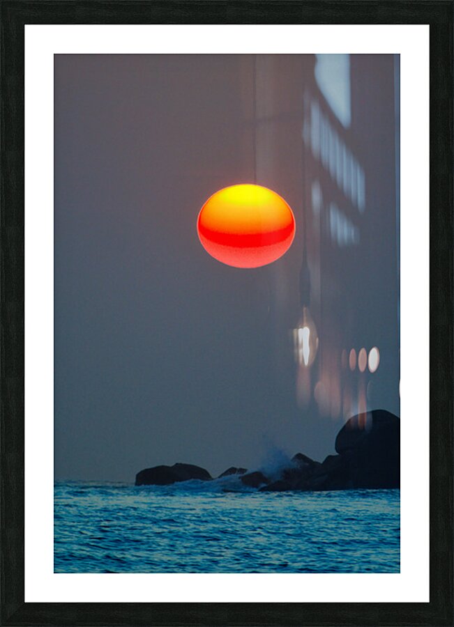 Sri Lankan Sunset Picture Frame print