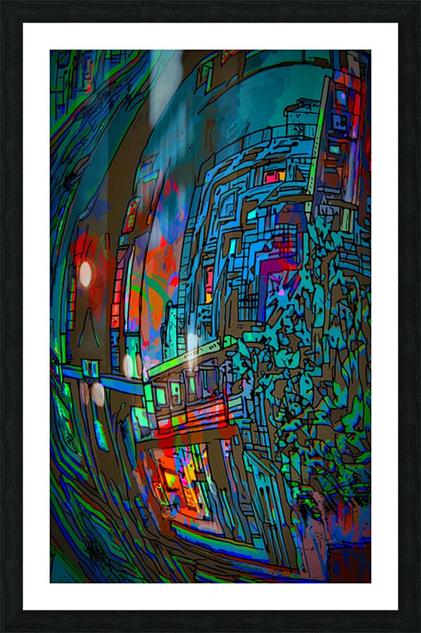 Chiba City Picture Frame print