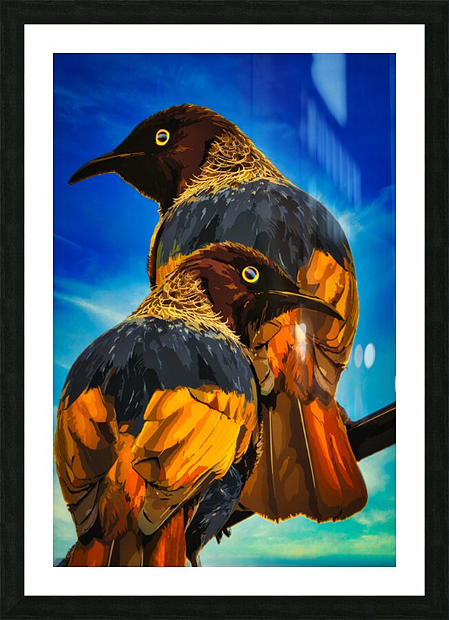 Bird Bros Picture Frame print