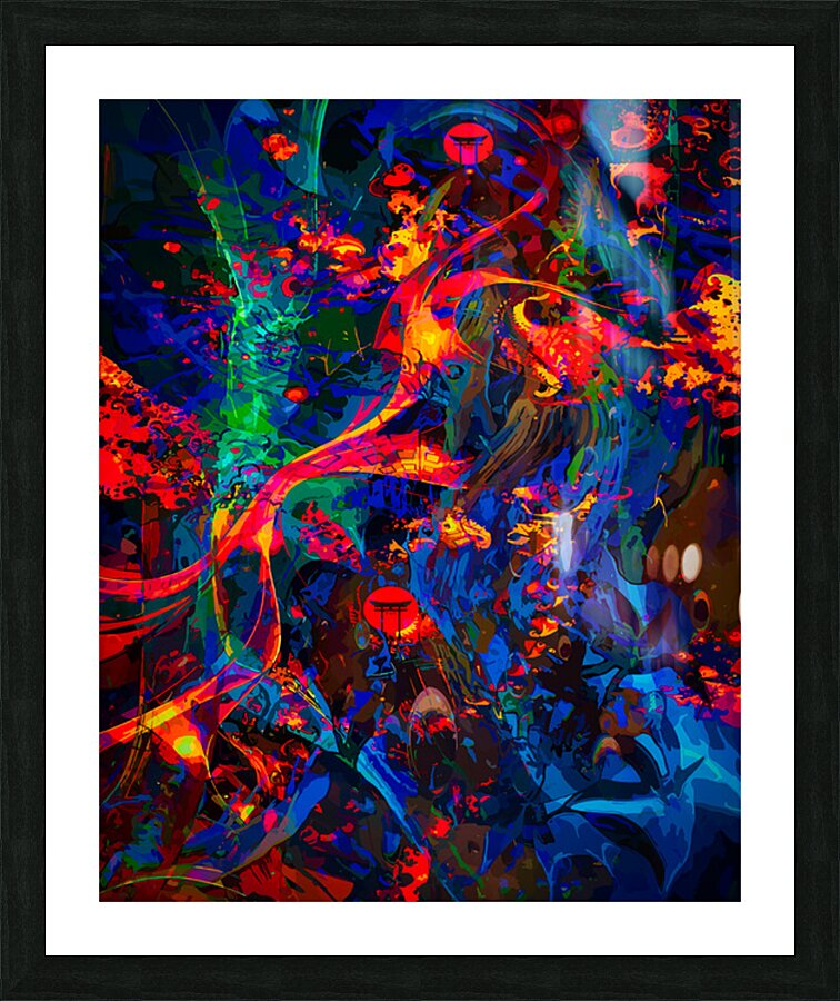 Vibrotsky I Picture Frame print