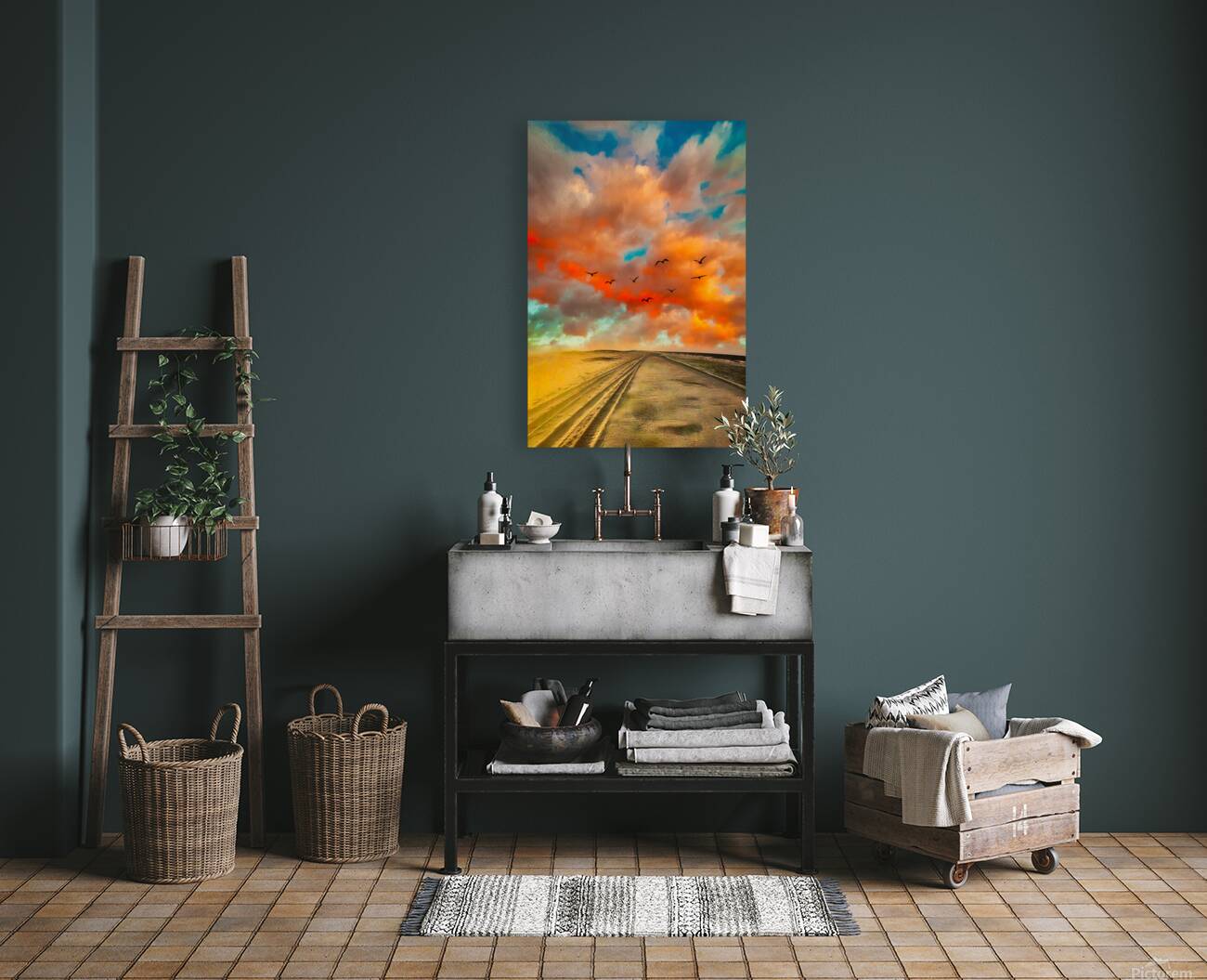 Surreal Beach Reproduction