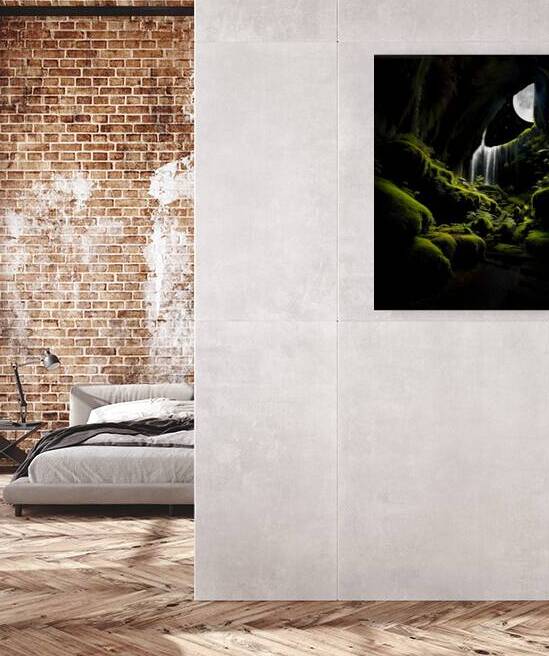 Cavern Darkness Green Reproduction