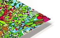 Psychedelic Cherries HD Metal print