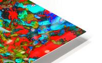 Koi on Koi HD Metal print